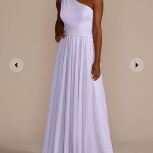Formal evening or bridesmaids dress from David’s Bridal